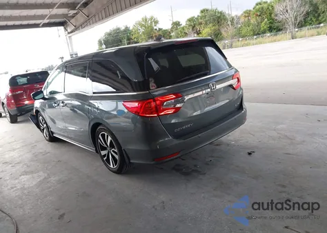 2020 Honda Odyssey Elite из США, поврежденный, VIN 5FNRL6H94LB033173